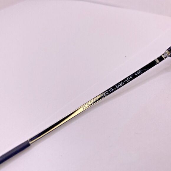 Prada Authentic Eyeglasses Frame VPS 04H DG0-1O1 53 [] 19 MM Rubber Matte Silver - Picture 10 of 12